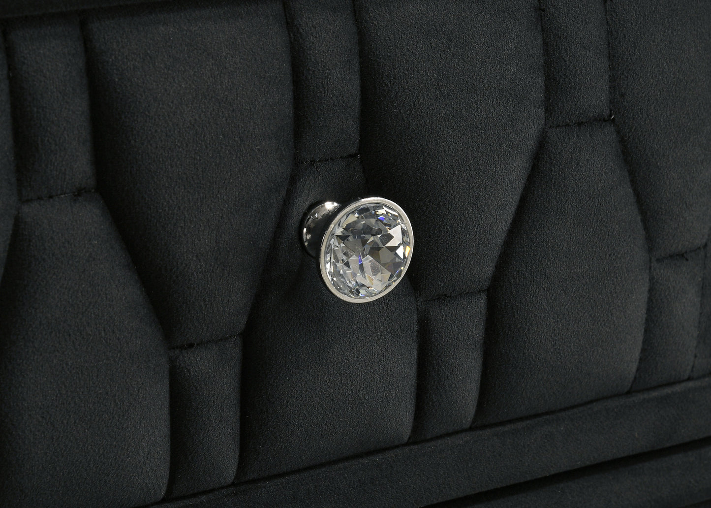 Lorient 5-drawer LED Chest of Drawers Black