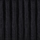 Jacana Corduroy Upholstered Dual Power Chaise Sofa Black