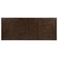 Ridgewell 9-piece Rectangular Trestle Dining Set Dark Oak