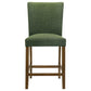 Paxton Upholstered Counter Height Dining Chair Green (Set of 2)