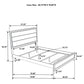Watson Wood Full Panel Bed Light Taupe