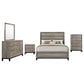 Watson Five-piece Full Bedroom Set Light Taupe