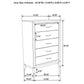 Watson Five-piece Eastern King Bedroom Set Light Taupe