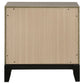 Watson 2-drawer Nightstand Bedside Table Light Taupe