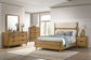 Bennett 6-drawer Bedroom Dresser and Mirror Set Light Oak