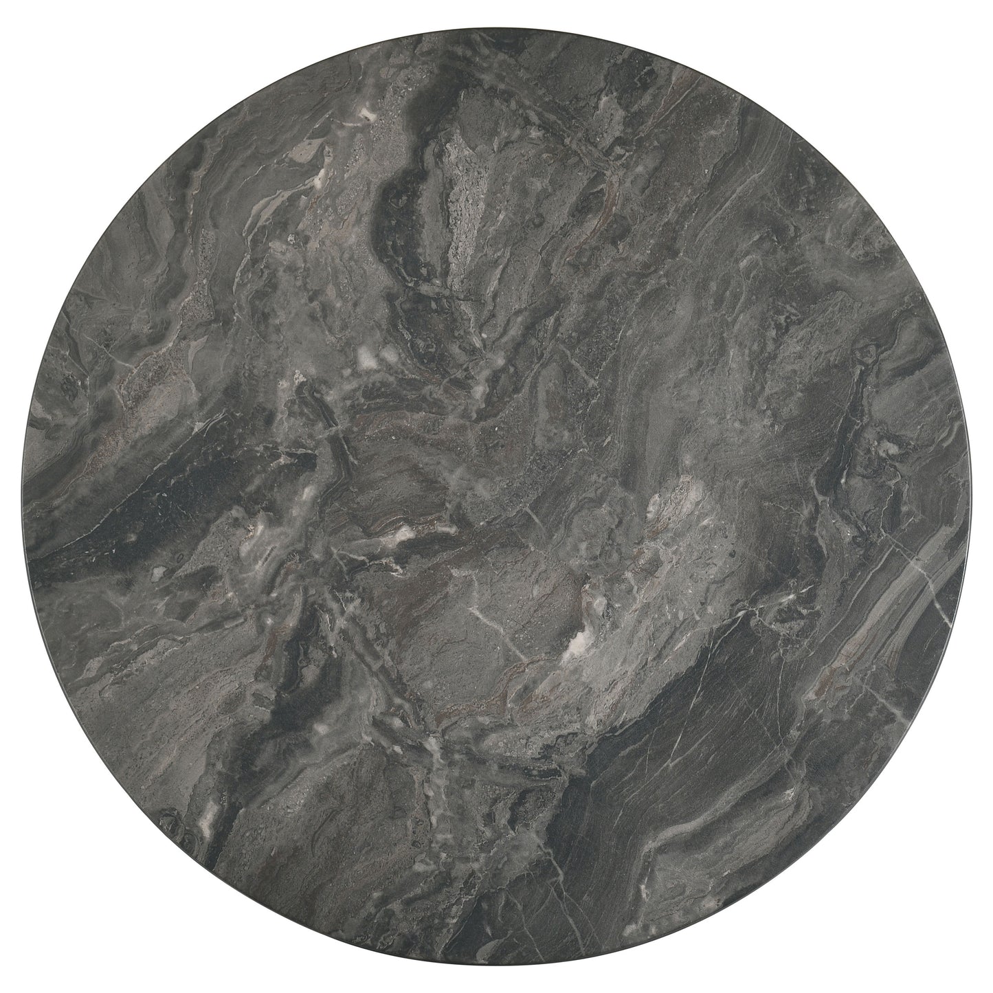 Bradley 2-Piece Round SmartTop Coffee Table Set Smokey Grey and Brown