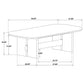 Kailani Coastal Rectangular Cocktail Coffee Table Beige Oak