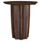Cayenne 2-piece Solid Mango Wood Coffee Table Set Walnut