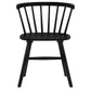 Decker 7-piece 82-inch Rectangular Dining Set Black