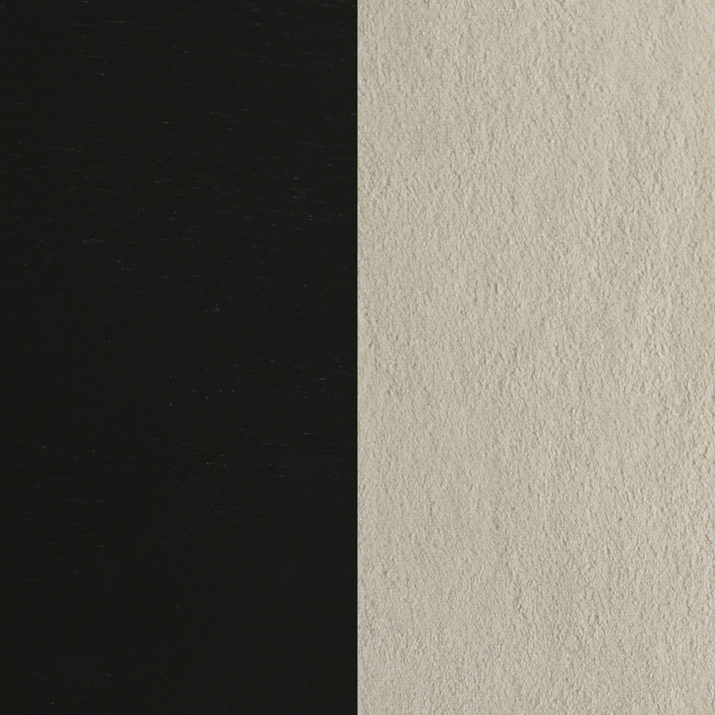 Redbridge Velvet Upholstered Side Chair Cream and Black (Set of 2)