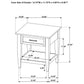 Lindenton 2-piece Wood Lift-Top Coffee and End Table Set Blonde