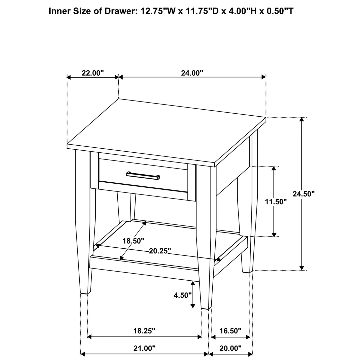 Lindenton 3-piece Wood Lift-Top Coffee and End Table Set Blonde