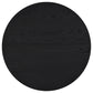 Sweeney 2-piece Round Wood Occasional Nesting Table Set Black