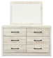 Cambeck Dresser and Mirror