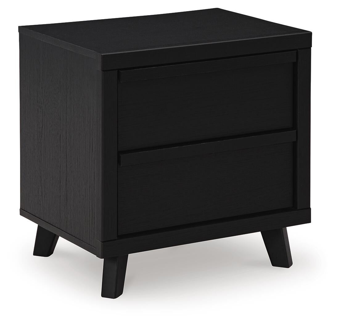 Danziar King Panel Headboard, Dresser, Mirror, Chest and Nightstand