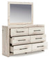 Lawroy Queen Panel Storage Bed, Dresser, Mirror, Chest and Nightstand