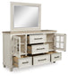 Shaybrock King Panel Bed, Dresser, Mirror, Chest and Nightstand