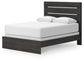 Hollivern Queen Panel Bed, Dresser, Mirror, Chest and Nightstand