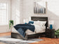 Hollivern Queen Panel Bed, Dresser, Mirror, Chest and Nightstand