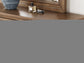 Feddinger King Panel Bed with Mirrored Dresser and Nightstand