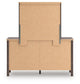 Pamytta Queen Panel Platform Bed, Dresser, Mirror, Chest and Nightstand