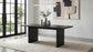 Decker 82-inch Rectangular Wood Dining Table Black