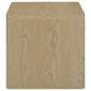 Alsina Square End Table with Open Shelf Greige