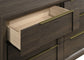 Farre 6-drawer Dresser Dark Brown