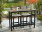 Shoreline Beach Counter Table Set (3/CN)