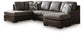 Castille Way 2-Piece Sleeper Sectional with Chaise