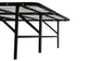 Kramer Eastern King Folding Metal Platform Bed Frame Black