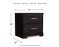 Belachime Full Panel Bed with Mirrored Dresser and Nightstand
