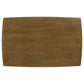 Kersey 5-piece Rectangular Dining Table Set Chestnut