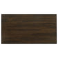 Wes Rectangular Dining Table Dark Walnut