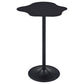 Keanu Curved 29-inch Cloud-Shaped Bistro Bar Table Black