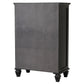 Sandy Beach 5-drawer Bedroom Chest Black