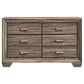 Kauffman 4-piece Queen Bedroom Set Washed Taupe
