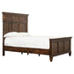 Avenue Wood Queen Panel Bed Weathered Burnished Brown
