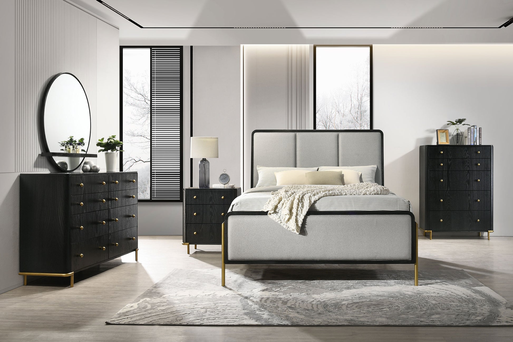 Arini 8-drawer Dresser Black Furniture Factory Outlet Arini 8-drawer Dresser Black Furniture Factory Outlet