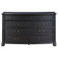 Celina 9-drawer Bedroom Dresser Black