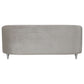 Avonlea Sloped Arm Tufted Sofa Grey