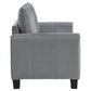 Davis  3-piece Upholstered Rolled Arm Sofa Grey