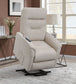 Henrietta Upholstered Power Lift Massage Chair Beige