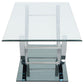 Danville U-shaped Coffee Table Chrome