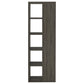 Harrison 5-tier Bookcase Weathered Grey