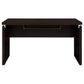 Skylar 83-inch L-Shaped Office Computer Desk Cappuccino