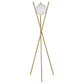 Yamileth Tripod Floor Lamp Gold