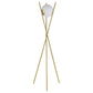 Yamileth Tripod Floor Lamp Gold