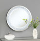 Landar Round Wall Mirror Silver