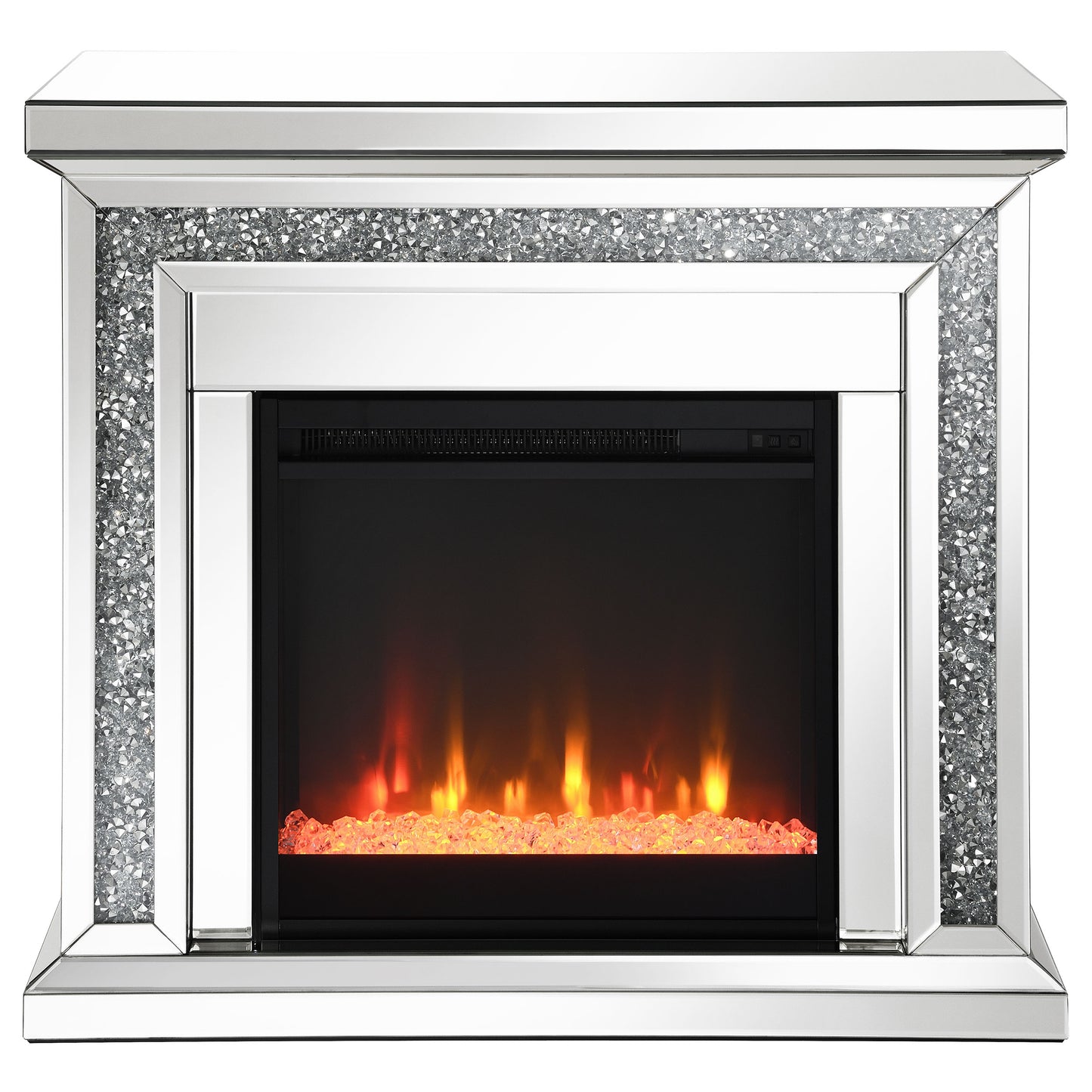 Lorelai Rectangular Freestanding Fireplace Mirror
